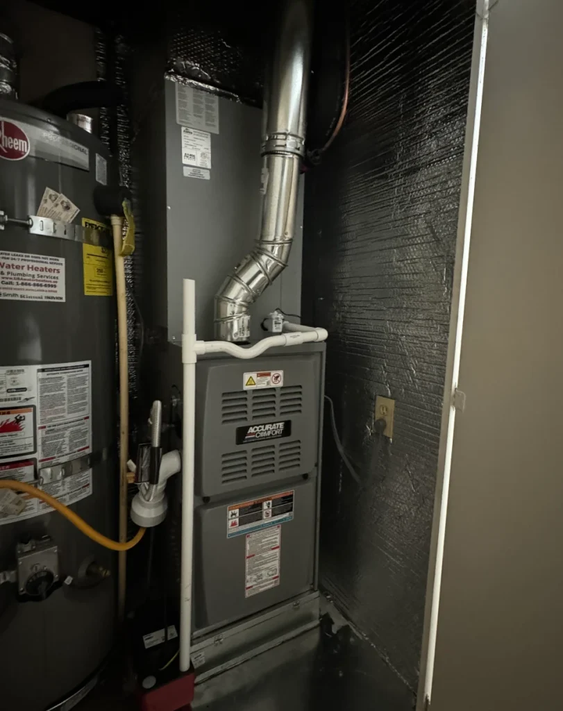 Furnace close up