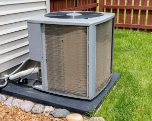 dirty coil condenser before cleaning